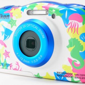 ★お子様にも安心カメラ！Wi-Fi搭載☆ニコン COOLPIX W100★