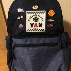 VAN+レーシングメイト刺繍フェルトアイロンワッペンの画像2