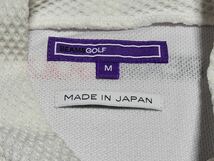 BEAMS GOLFビームスゴルフ モックネックシャツ 半袖シャツ 裏地付き メンズ M_画像7