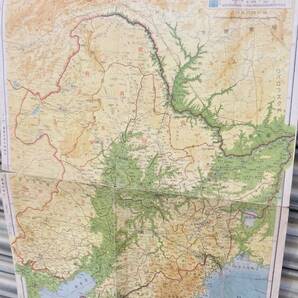 大日本帝国　満州国全図　満州支那全土明細地図　昭和13年　大変貴重な古地図