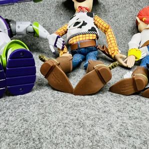 Disneディズニー TOY STORY トイストーリー 人形まとめ ウッディ/バズ/ジェシー/スリンキー/リトル・グリーン・メイ 計7体 まとめの画像4