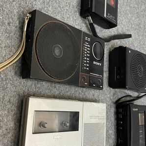 SONY ソニー 2 BAND RECEIVER / CASSETTE CORDER （ ラジオ / カセットプレーヤー ） 5個まとめ TCM-17 ICF-S30 TCM-280 ICF-4350 TCM-57 の画像4