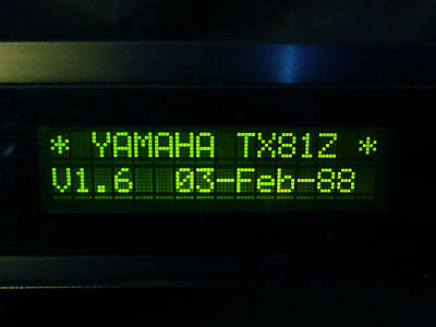 YAMAHA TX81Z用 最終ファームウェアROM “V1.6” (#1)