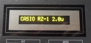 Пользовательская прошивка ROM "2.0U" для Casio RZ-1