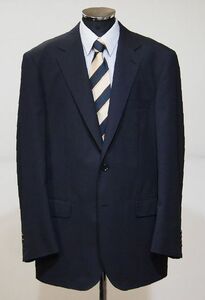 [KING size ]{ rare goods }* popular color pattern * business style. . up * two tuck suit *4800 BE9* navy woven stripe 