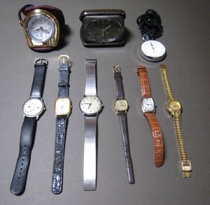 腕時計　メンズ　レディース　ストップウォッチ　携帯置き時計　SEIKO　CYMA　FRANCK-MULLER　CITIZEN　レトロ　時計　セイコー