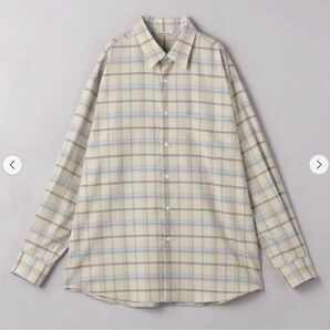 AURALEE SUPER LIGHT WOOL CHECK SHIRT 3 新品未使用　チェック　デニム　オーラリー