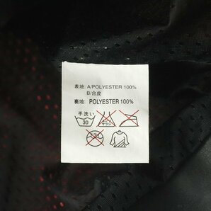 【堅牢！3点プロテクター】極美品 SIMPSON シンプソン 豪華刺繍 春夏 メッシュ ライディングジャケット 赤 レッド M レーシングの画像7
