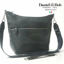 美品 イタリア製 DANIEL＆BOB ダニエル＆ボブ アルチェ JOSHUA20 ジャスミン 2Way ショルダーバッグ 紺 ネイビー【参考価格￥84,700-】_画像1