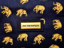 JIM THOMPSON／ジムトンプソン　象柄・キャンバストート＆ミニバッグのセット　トートはUSED/ミニは未使用_画像5