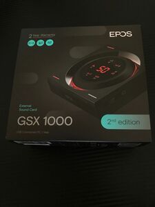 EPOS GSX 1000 2nd edition ゲーミング オーディオアンプ ゼンハイザー ゲーミングアンプ　新品未開封
