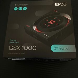 EPOS GSX 1000 2nd edition ゲーミング オーディオアンプ ゼンハイザー ゲーミングアンプ　新品未開封