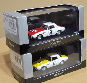 京商　1/43 TOYOTA SPORTS S800 2台