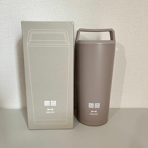 ユニクロ UNIQLO BRUNO ブルーノ コラボ ステンレスボトル グレー 水筒 新品 タンブラー ノベルティ お弁当 セール