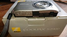 Nikon デジタルカメラ COOLPIX S2900 5倍ズーム 2005万画素 シルバー S2900SL_画像5