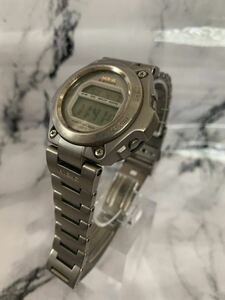 【電池交換済】【1円スタート】CASIO カシオ G-SHOCK MRG-100T チタン デジタル クォーツ Gショック 腕時計 