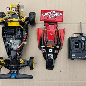 タミヤ TAMIYA ファルコン 当時物 The FALCON ラジコン RC 希少 レア プロポ付き ミニ四駆 バギー オフロードの画像8