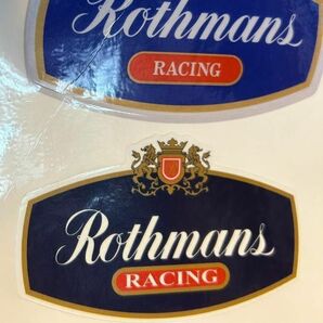 ★アウトレットセール★新品 訳あり ロスマンズ Rothmans RACING MotoGP 20 x 28 cm NSR Marlboro Shell レーシング ステッカー デカールの画像2