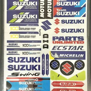 ★アウトレットセール★新品 MotoGP RACING SUZUKI ECSTAR レーシング ステッカー24 x 30 cm スポーツ デカール アクセサリー シール Bの画像1