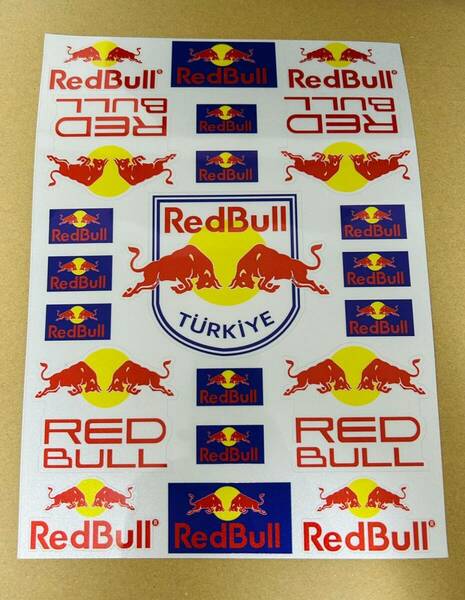 ★アウトレットセール★新品 MotoGP RACING REDBULL TEAM レッドブル 車体 18 x 26 cm レーシング ステッカー シール デカール グッズ B