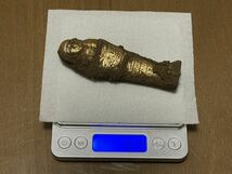 【金色と布と 神回保証】古代エジプト ウシャブティ像 アミュレット シルクロード 発掘品 スカラベ エジプト展 ローマンガラス ガンダーラ_画像8