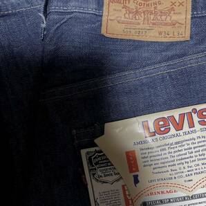 デッドストック 505 79年製 66後期 リーバイス levis フラッシャー ギャランティチケット 検： 501XX 551ZXX 66前期 bige ビッグE米国製 の画像2