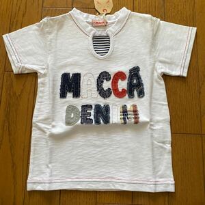 SALE 新品　マッカ　半袖Ｔシャツ　100 Tシャツ 白 カットソー 半袖Tシャツ 