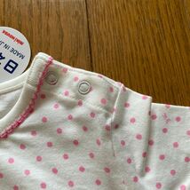 SALE 新品　ミキハウス　日本製　半袖Ｔシャツ　90 ドット　Tシャツ 女の子 キッズ_画像5