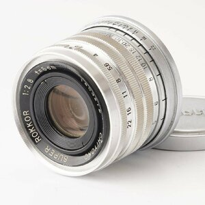 ミノルタ Chiyoko SUPER ROKKOR 5cm 50mm F2.8 ライカ L39マウント