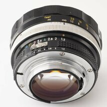 ニコン Nikon Ai改 NIKKOR-S Auto 55mm F1.2_画像5