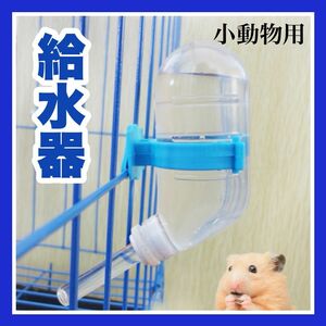  installation Mini small hedgehog hamster small animals waterer .. inserting water bottle gauge installation 60ml blue easy 