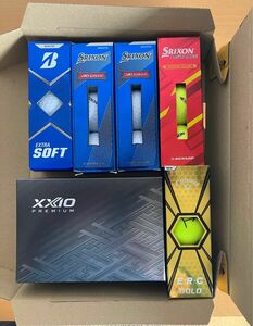 新品 ゴルフボール 21球セット XXIO PREMIUM,SRIXON AD他