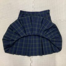 I512/Y (中古) 山形県 南陽高校 女子制服3点 /旧制服/S/9R/W66/ニットベスト/夏スカート/ブラウス/夏/SanRemoa/白/チェック柄/学生服_画像9