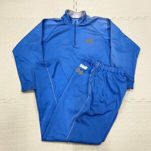 Y545/T885 ( used ) Tochigi prefecture Utsunomiya city . country book@ junior high school gym uniform 2 point / designation goods /LL/ long sleeve / long trousers / light blue /KANKO/ winter / physical training put on / jersey /. industry raw goods / largish 