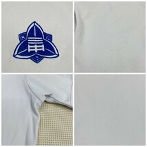 Y574/Y(中古) 山形県 山形市立 第三中学校 体操着 2点 /指定品/校章マーク入り/165サイズ/半袖/トレシャツ/白/体育着/女子生徒/まとめ_画像5