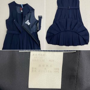 U624/S1149(中古/箱)青森県 青森南高校 女子制服6点 /旧制服/9-60/11/ブレザー/ブラウス/夏冬ジャンパースカート/ローファー/学生服/卒業生の画像8