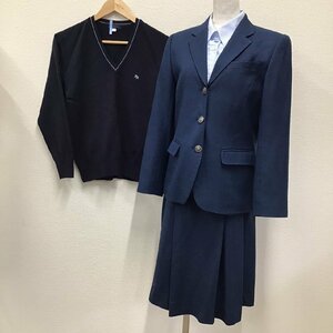 O248/T756(中古)栃木県 宇都宮北高校 女子制服4点 /指定品/165A/M/W66/ブレザー/セーター/ブラウス/スカート/YACHT/冬服/女子学生/学生服