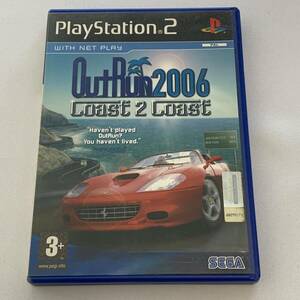 【EU版】PS2ソフト　アウトラン　OutRun 2006 Coast 2 Coast　SEGA　セガ　海外版