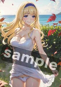 IS インフィニット・ストラトス セシリア・オルコット T0411 Vol.33 同人 A4 アート ポスター イラスト 美少女 アニメ