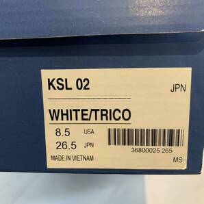 新品 ケースイス Ｋ・ＳＷＩＳＳ KSL 02 メンズ 26.5cm US8.5 スニーカー ホワイトの画像6