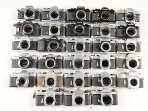 31 28点まとめ Canon Nikon PENTAX MINOLTA 他 MF一眼レフカメラ まとめ まとめて 大量セット