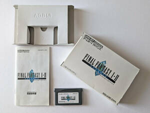 GBA ファイナルファンタジー 1 2 箱説あり　Final Fantasy ゲームボーイアドバンス Gameboy Advance