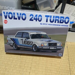 プラッツnunu1/24 ボルボ240ターボ '86ETCCホッケンハイムウイナー 未組立