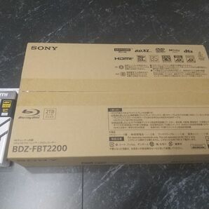 新品未使用 ソニー ブルーレイレコーダー BDZ-FBT2200 SONY 