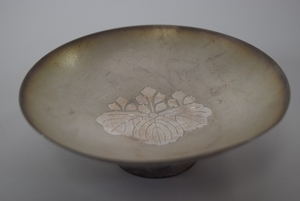  Taisho 13 year (1924 year ) Wakayama prefecture society project .. memory silver sake cup 134g rare goods 