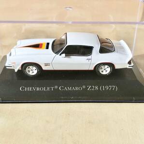 デアゴスティーニ 1/43 2台◆シボレー カマロ Chevrolet CAMARO Z28 (1977) / ダッジ チャレンジャー DODGE CHALLENGER R/T 440 (1970)の画像6