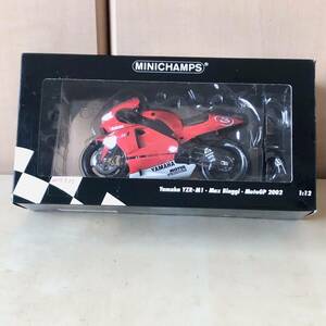  Minichamps minichamps 1/12Yamaha YZR-M1 Max * Via jiMax Biaggi MotoGP 2002