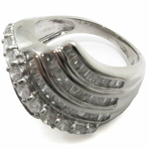 【新品仕上げ済/SAランク】Pt900 ダイヤモンド 指輪 1.04ct 7.2g 8号 プラチナ ダイヤ リング アクセサリー ジュエリー 送料880円の画像6