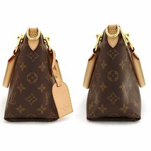 【2WAYバッグ】ルイヴィトン(LOUIS VUITTON) VトートBB M43966 ハンドバッグ ショルダーバッグ RFID モノグラム スリーズ レッド ブラウン_画像4