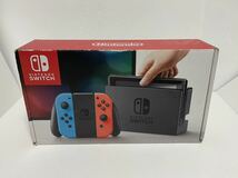 【1円スタート】任天堂 Nintendo Switch ネオンレッド ネオンブルー　ニンテンドースイッチ ジャンク品_画像1